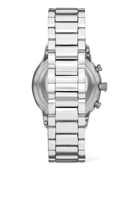 Giovanni 43mm Quartz Cronograph Stainless Steel Watch